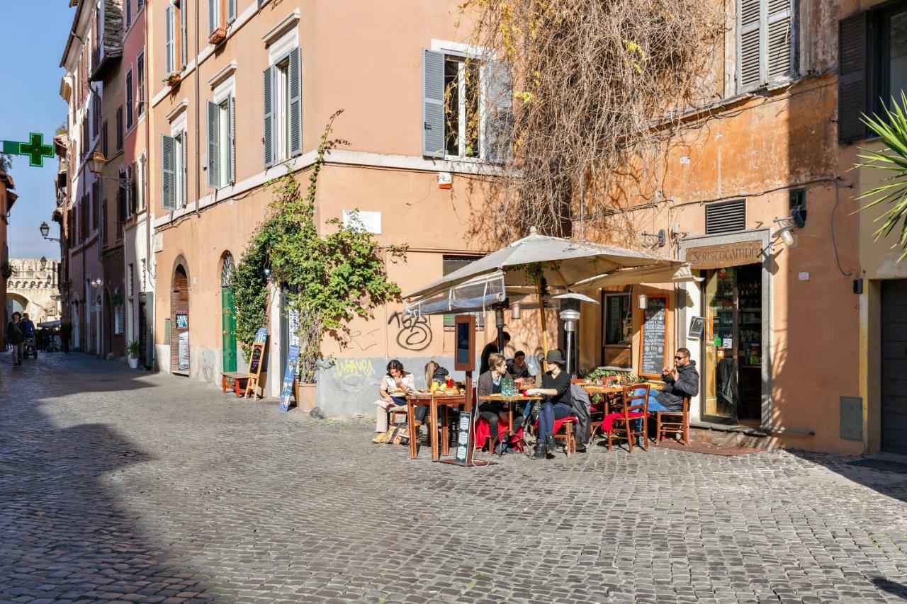 Enchanting Loft In Trastevere Rome Extérieur photo